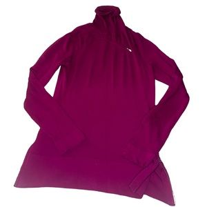 Beautiful CACHE’ Turtleneck dress with zipper details Size: M